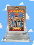 Toy Story Custom Trading Card + Display Stand | Woody & Buzz Lightyear Unofficial Fan Art | Limited Edition Collector Card