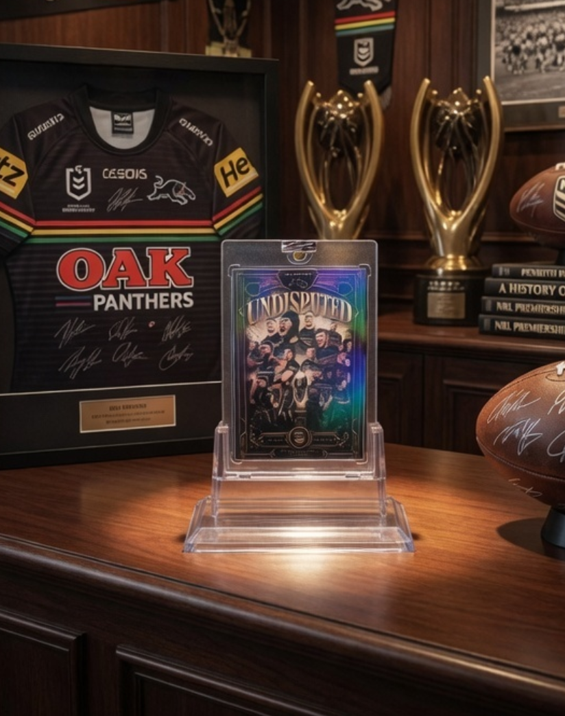 Penrith Panthers Grand Final Custom NRL Trading Card | Nathan Cleary Unofficial Fan Art | Limited Edition Collector Card