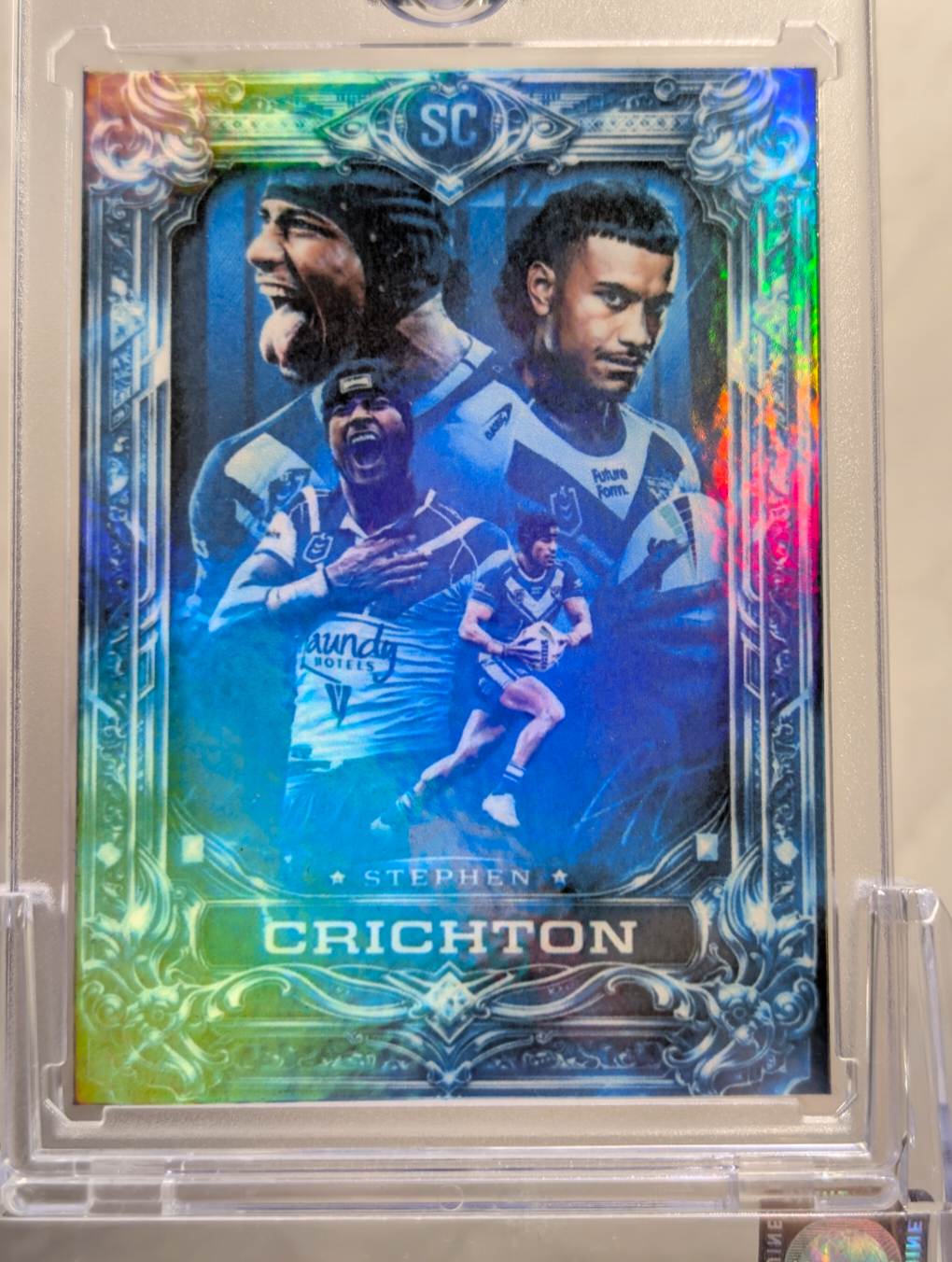 Stephen Crighton NRL Collector Card — Display View 1