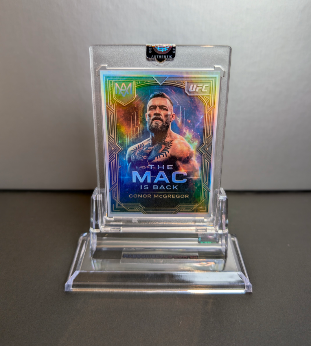Conor McGregor The Mac Is Back Custom UFC Trading Card