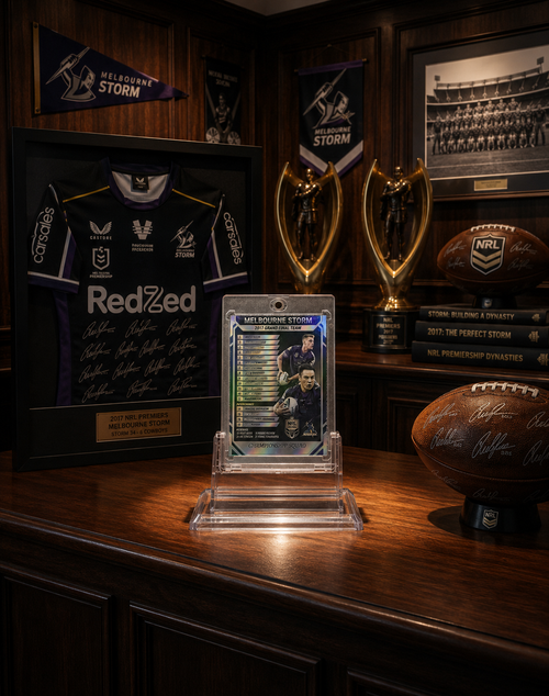 Melbourne Storm 2017 Grand Final Custom NRL Trading Card | Fan Art Novelty Unofficial | Limited Edition Collector Card
