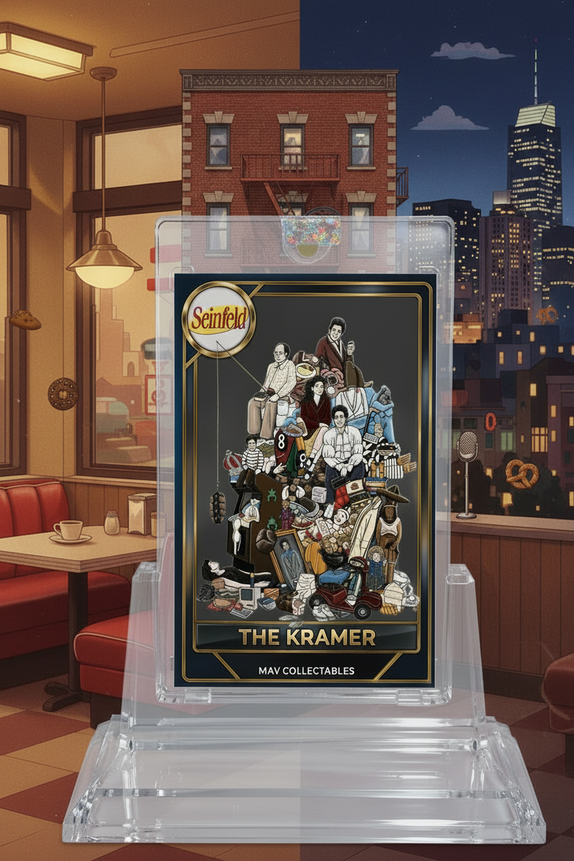 Kramer Seinfeld Luxe Acrylic Slab by MAV Collectables - Back