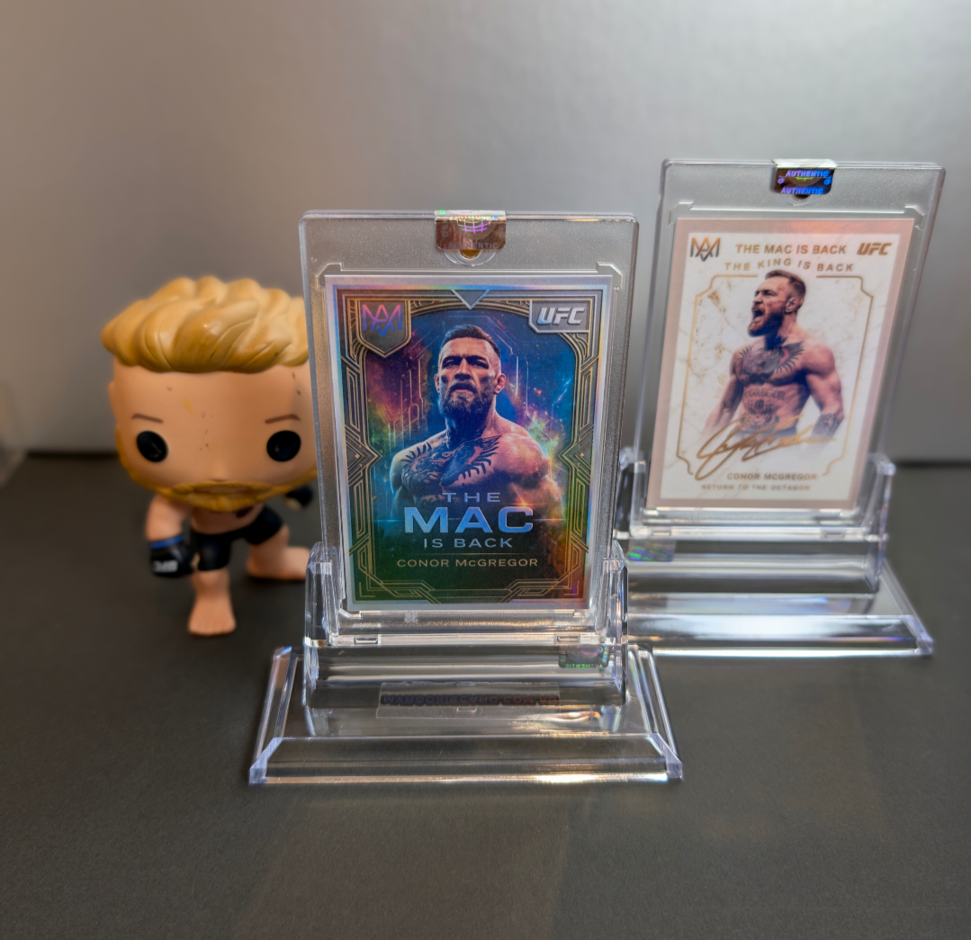 Conor McGregor The Mac Is Back Custom UFC Trading Card - additional view