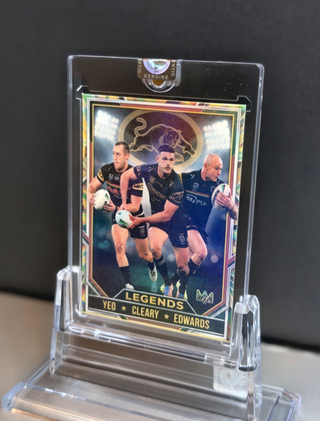 Penrith Panthers Legends Cracked Ice card detail