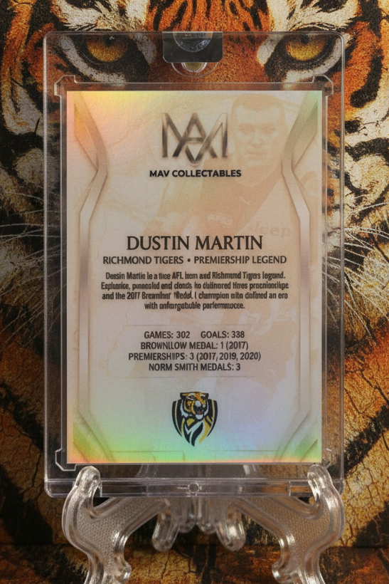 Dustin Martin Limited Edition Fan Art Card by MAV Collectables