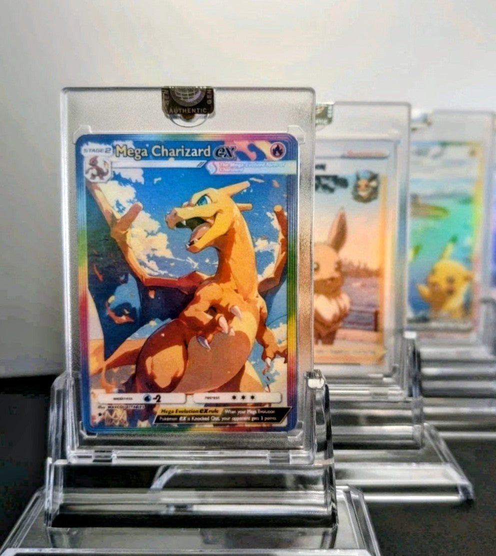 Charizard Pearl Art custom Pokemon card by MAV Collectables