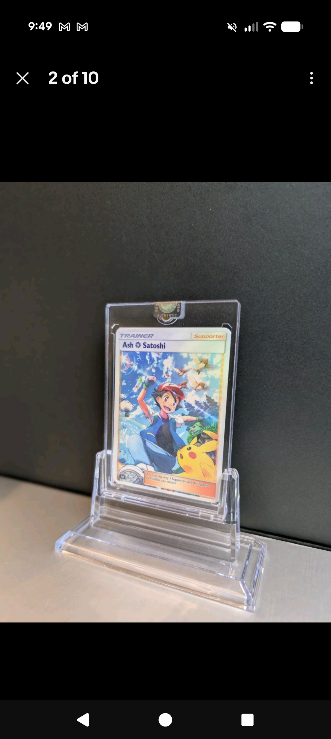 Ash and Friends custom Pokemon card by MAV Collectables