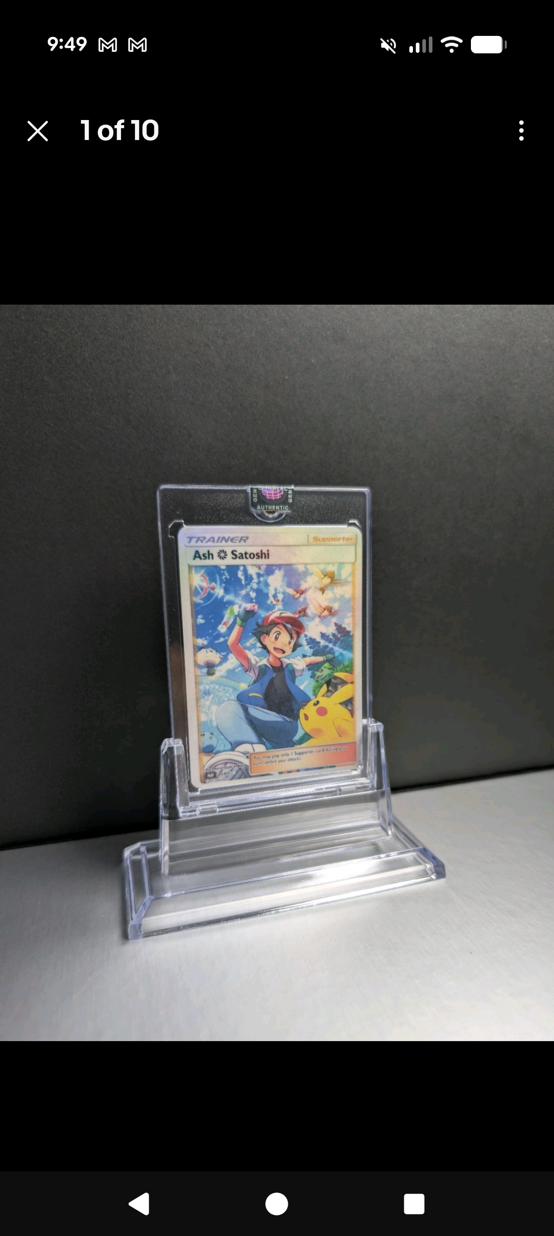 Ash and Friends custom Pokemon card by MAV Collectables